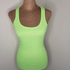 Neon Green Tank Top